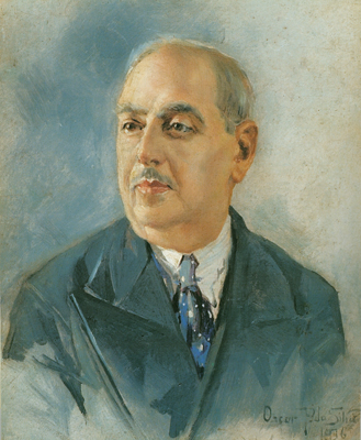 Portrait of Oscar Pereira da Silva