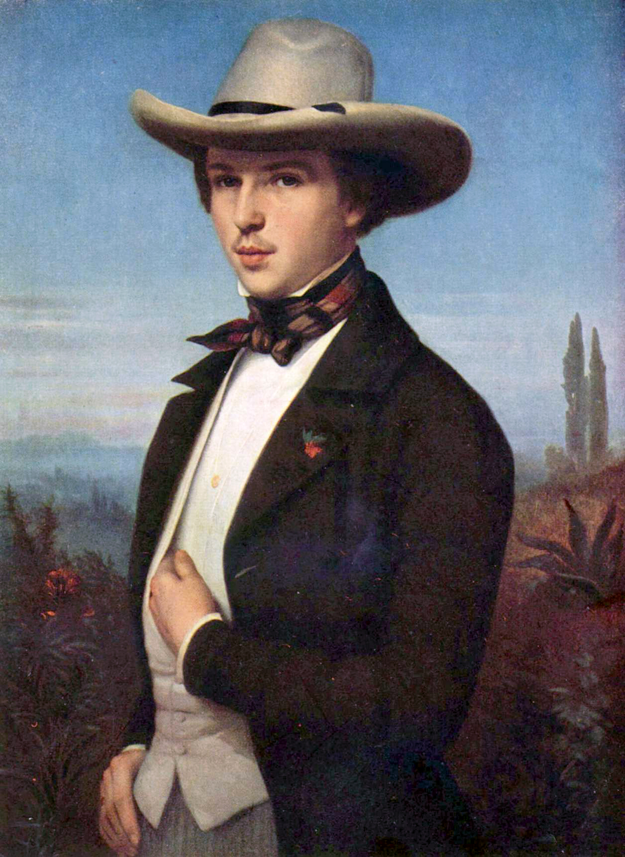 Portrait of Oswald Achenbach