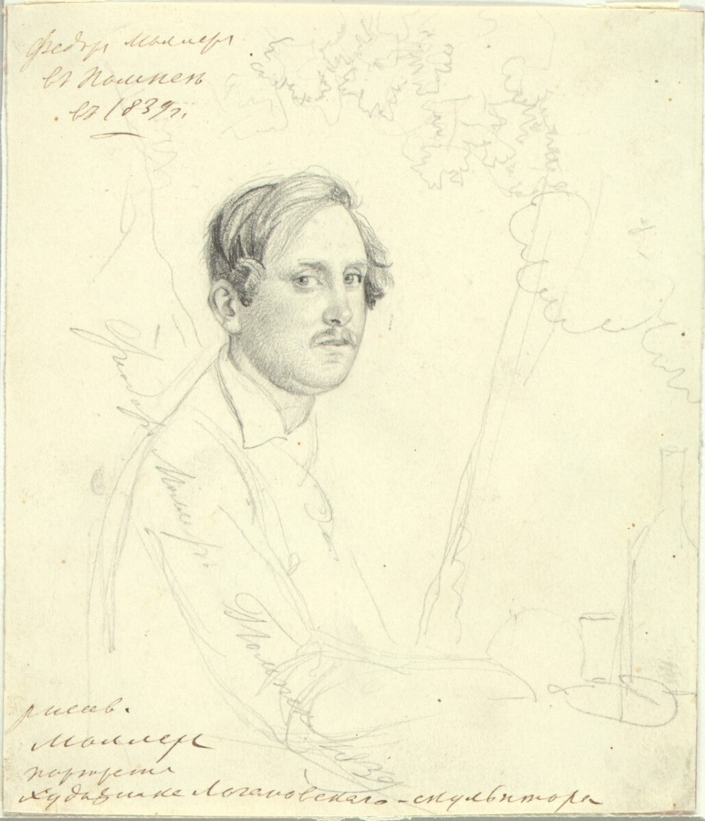 Alexander Loganovsky by Otto Friedrich Theodor von Möller