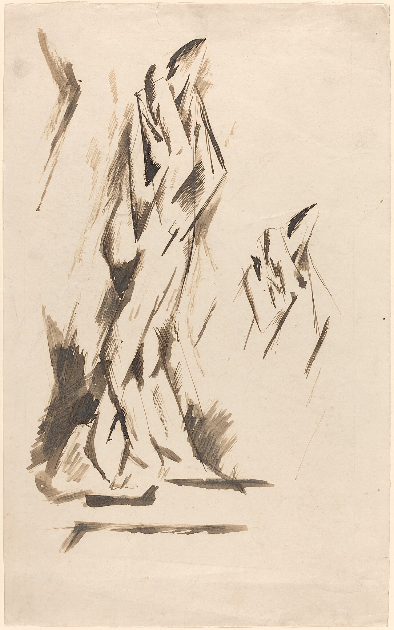 Lovers Embracing by Otto Gutfreund