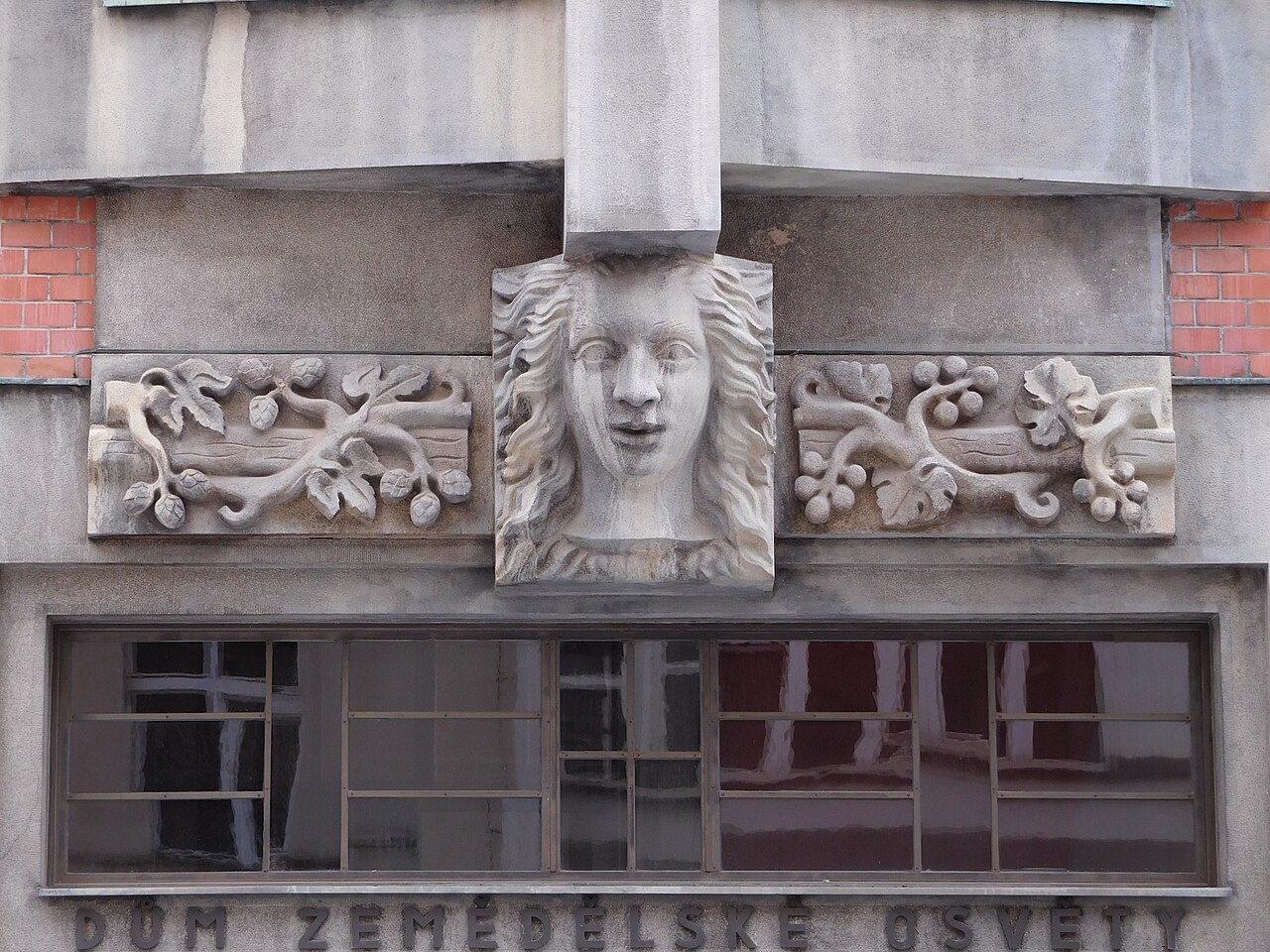 Relief at House of Agricultural Education by Otto Gutfreund