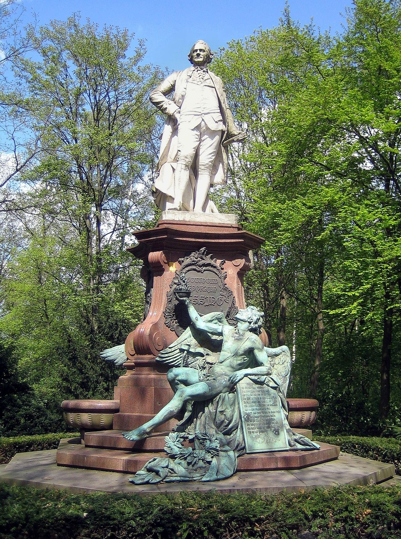 Lessing Monument by Otto Lessing