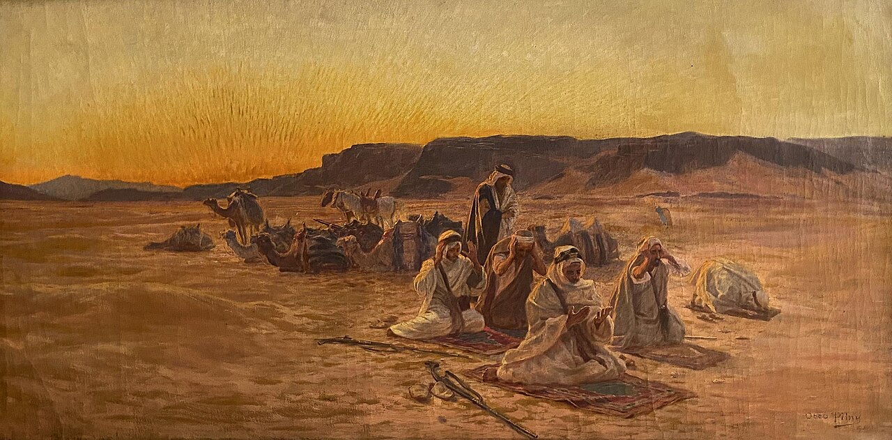 At Prayer by Otto Pilny