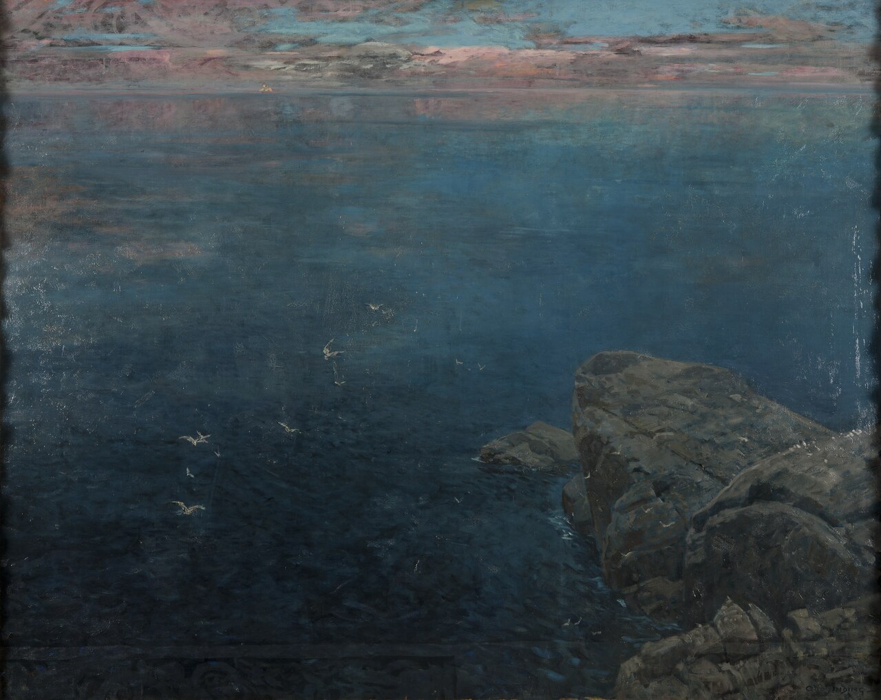 The Outermost Skerries by Otto Sinding