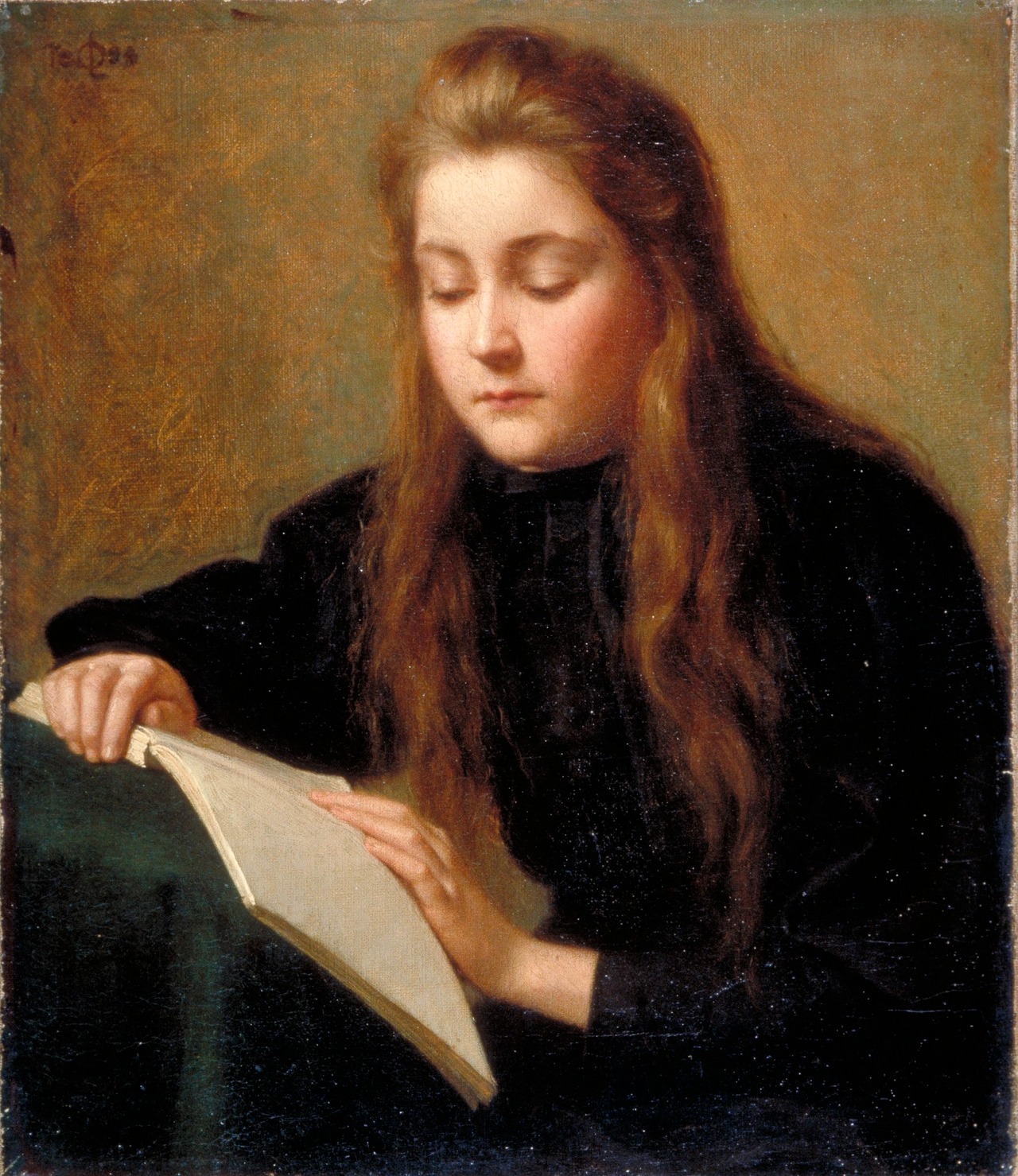 La Liseuse by Ozias Leduc