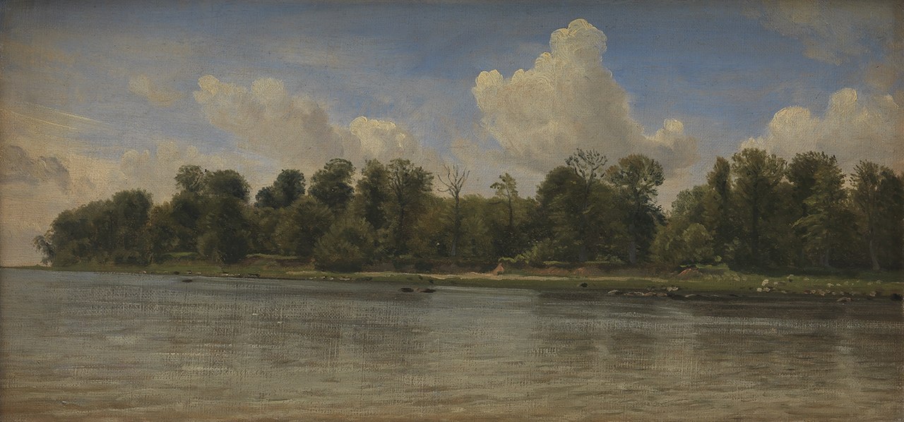 Strand ved Præstø by P. C. Skovgaard