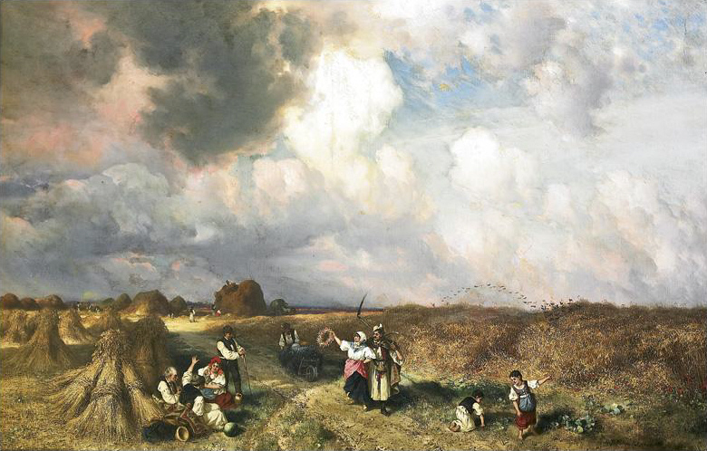 After Harvesting by Pál Böhm
