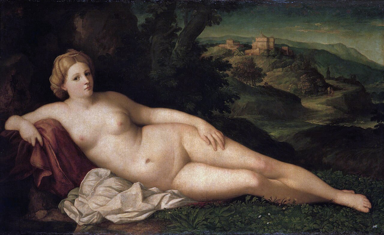 Resting Venus by Palma Vecchio