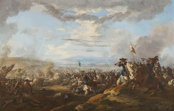 A Battle by Pandolfo Reschi