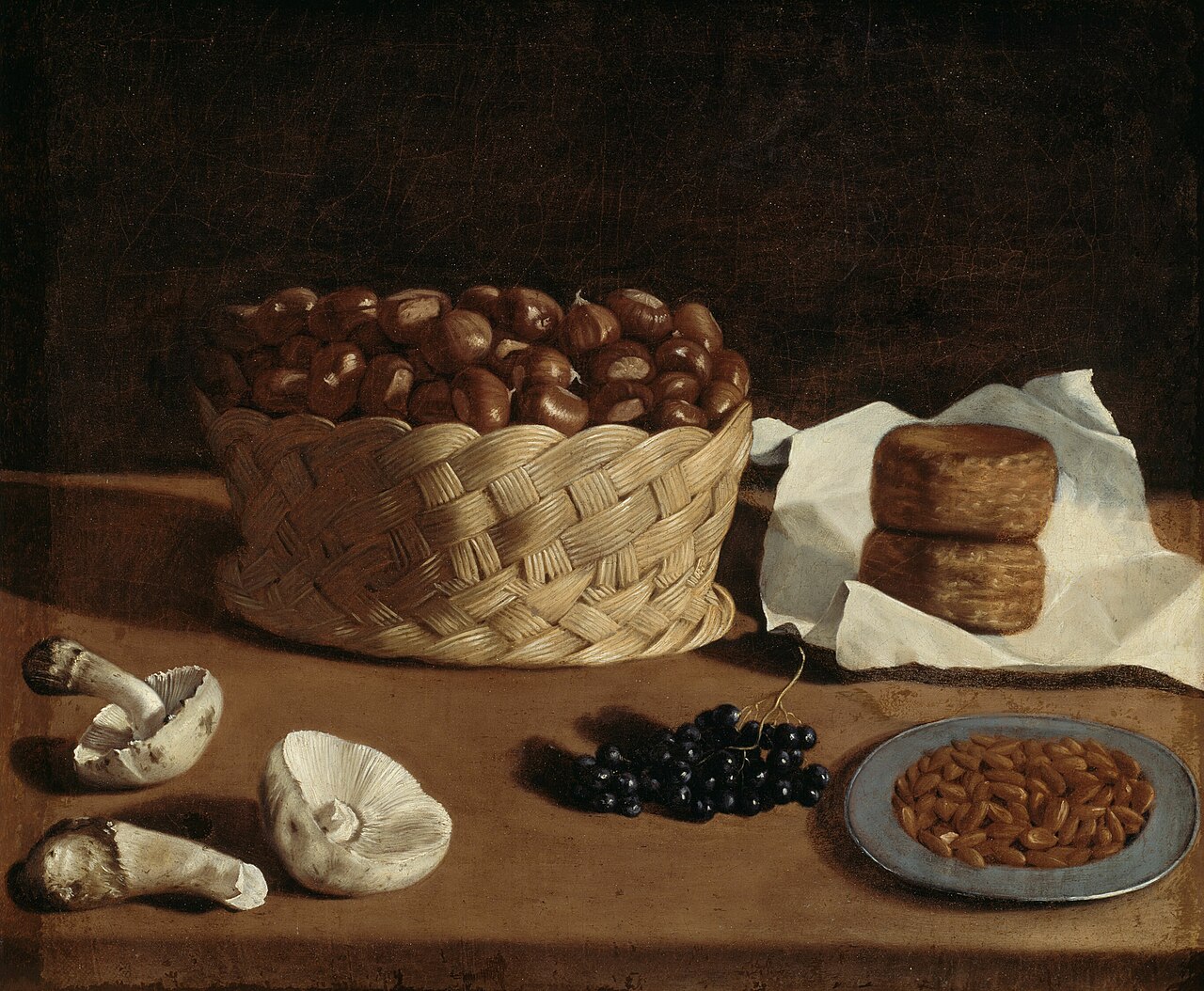 Kitchen still life by Paolo Antonio Barbieri