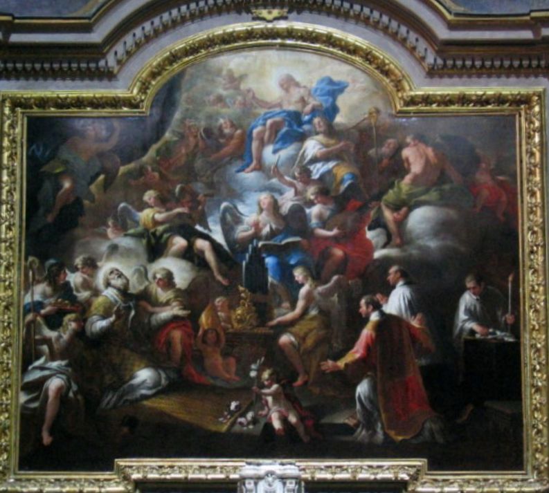 Death of Saint Nicholas by Paolo de Matteis