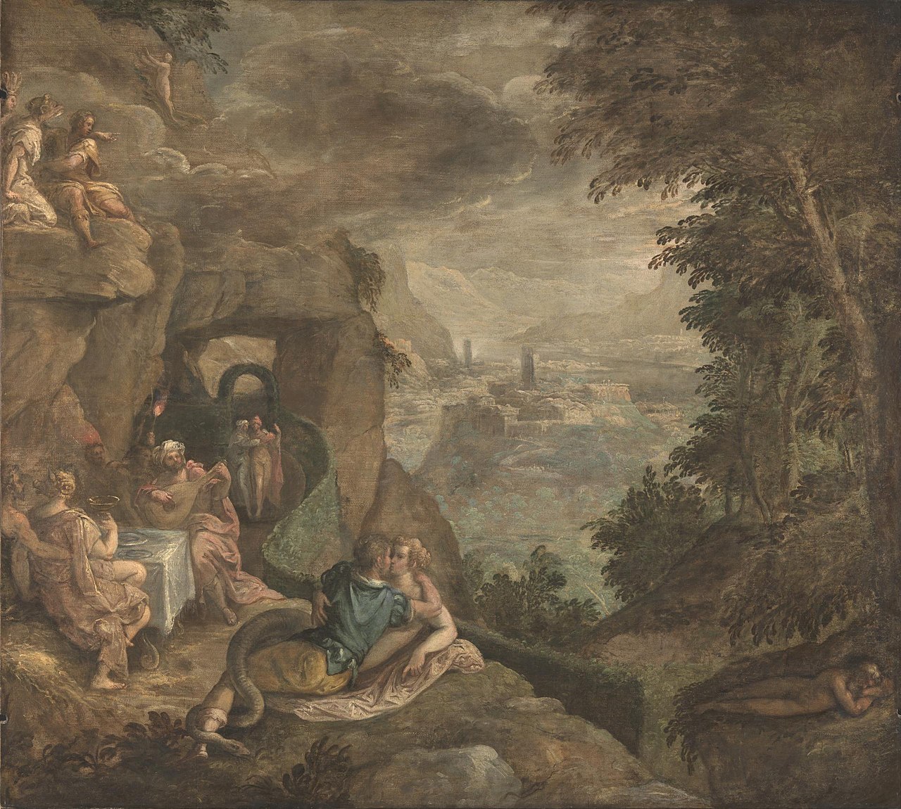 Landscape with a Scene of Enchantment by Paolo Fiammingo
