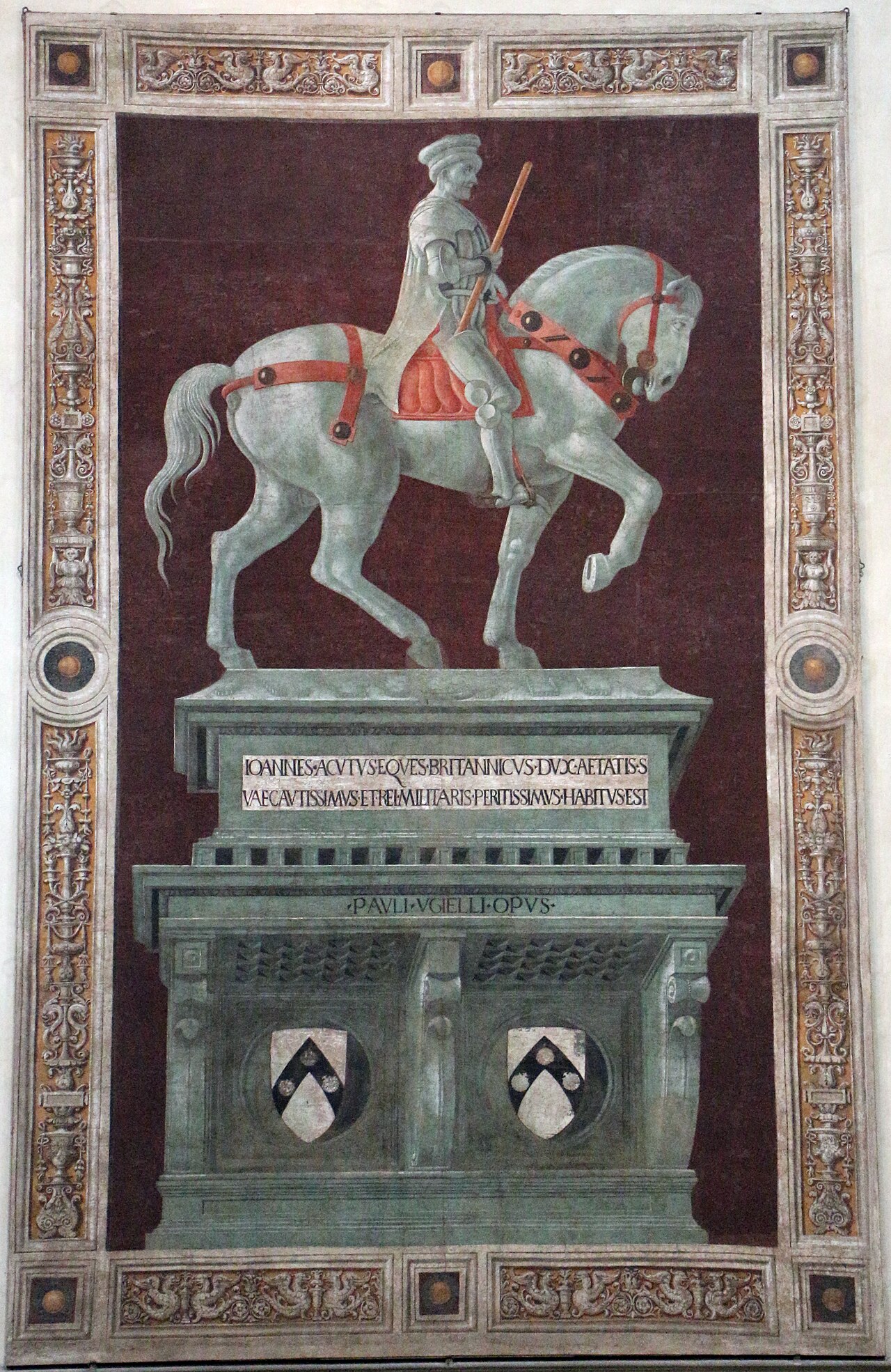 Funerary Monument to Sir John Hawkwood by Paolo Uccello