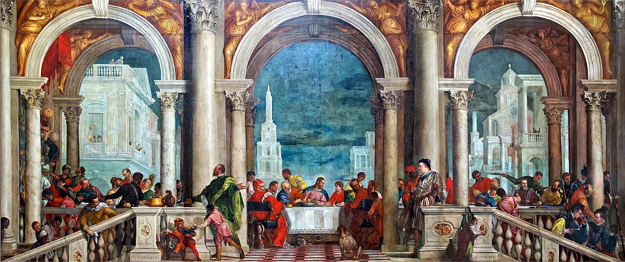 The Feast in the House of Levi by Paolo Veronese