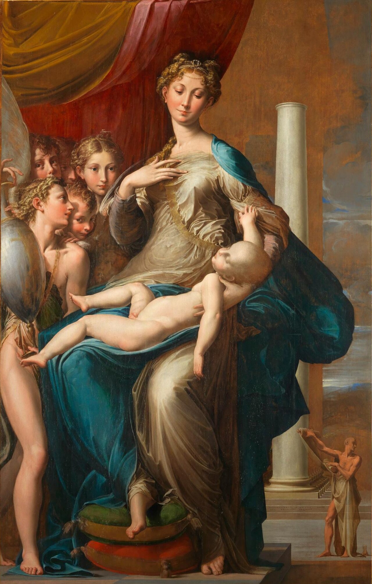 Madonna with the Long Neck by Parmigianino