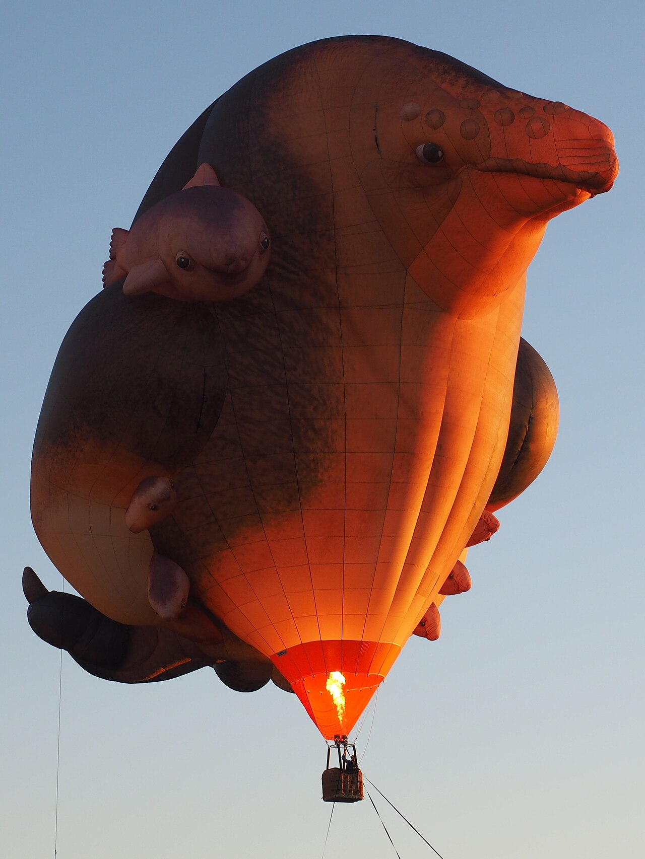 Skywhalepapa by Patricia Piccinini