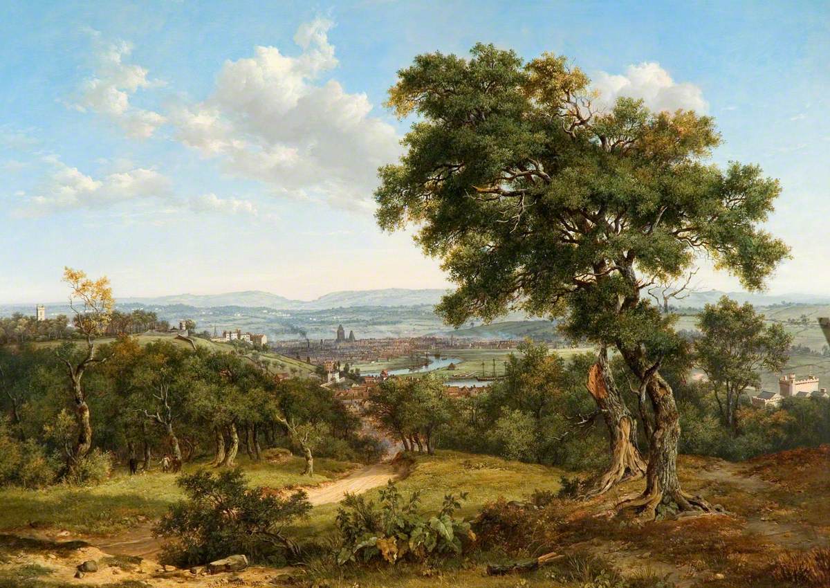 View of Bristol by Patrick Nasmyth