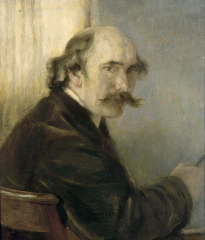 Portrait of André-Charles Coppier (1866-1948) by Paul-Albert Besnard