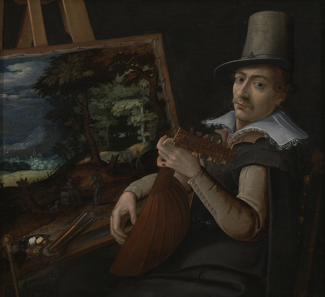 Self-Portrait by Paul Bril
