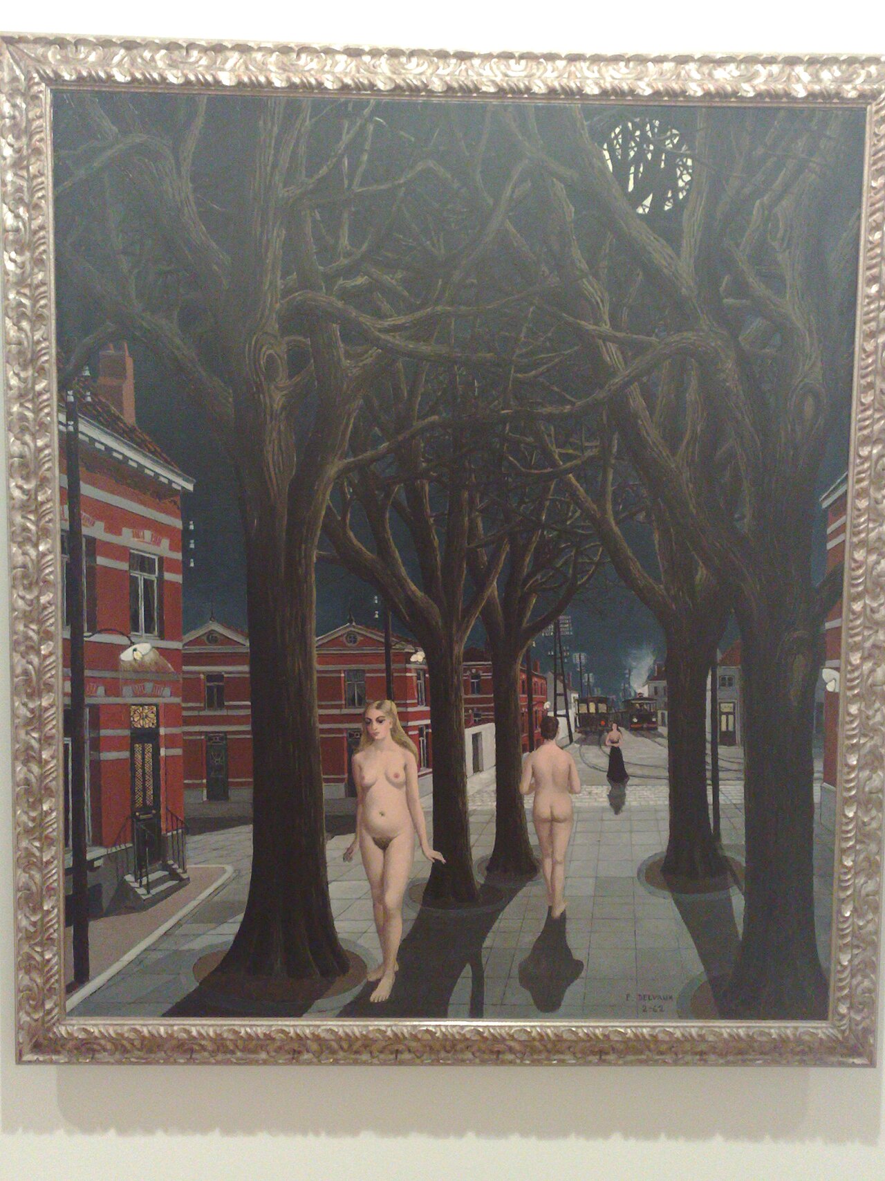 The Beautiful Night by Paul Delvaux