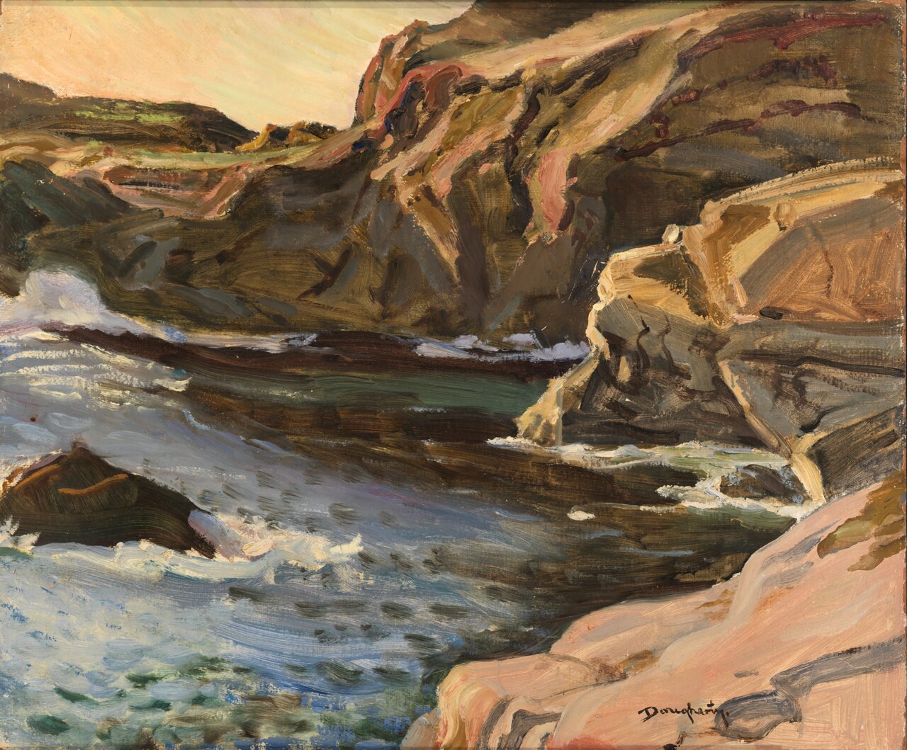 California Cliffs by Paul Dougherty