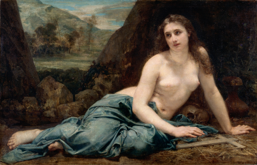Penitent Magdalene by Paul-Jacques-Aimé Baudry
