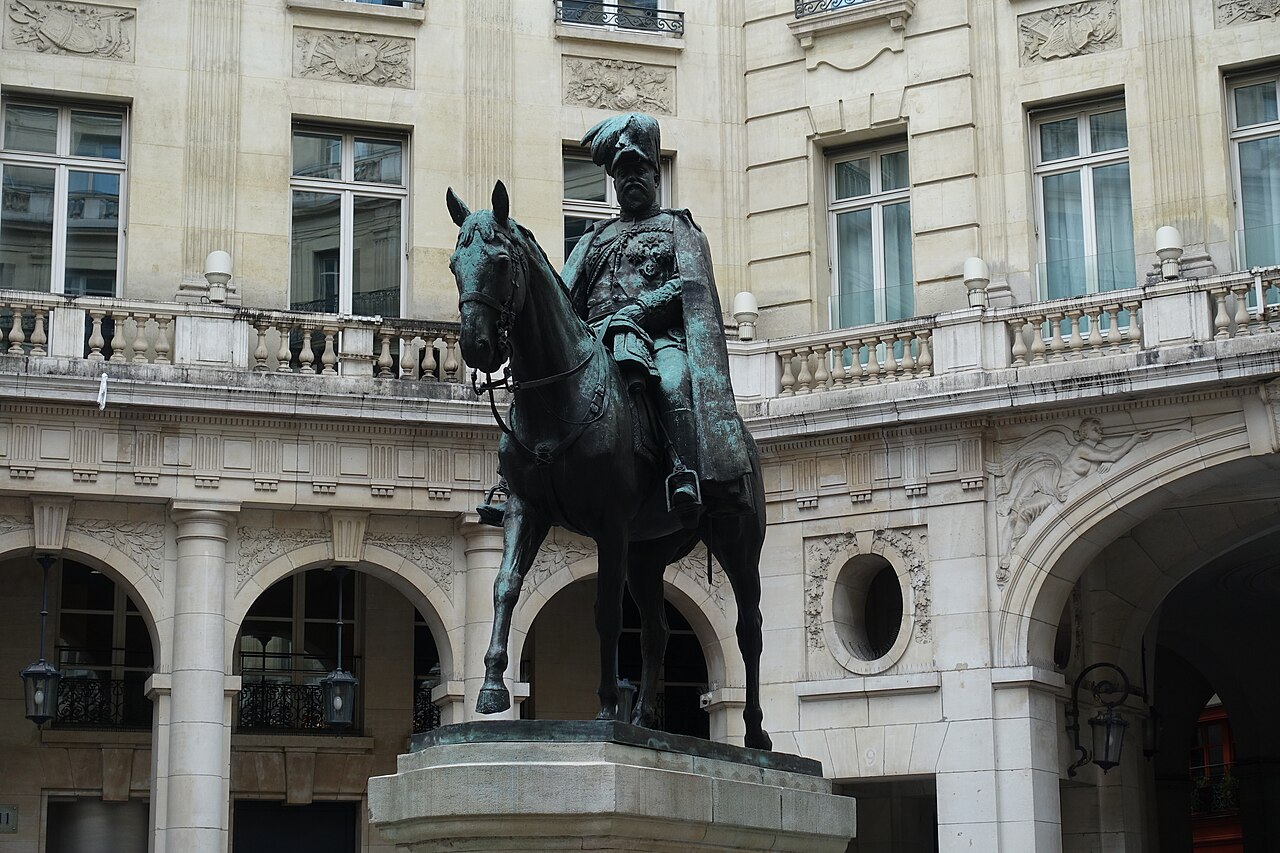 equestrian statue of Edward VII by Paul Landowski