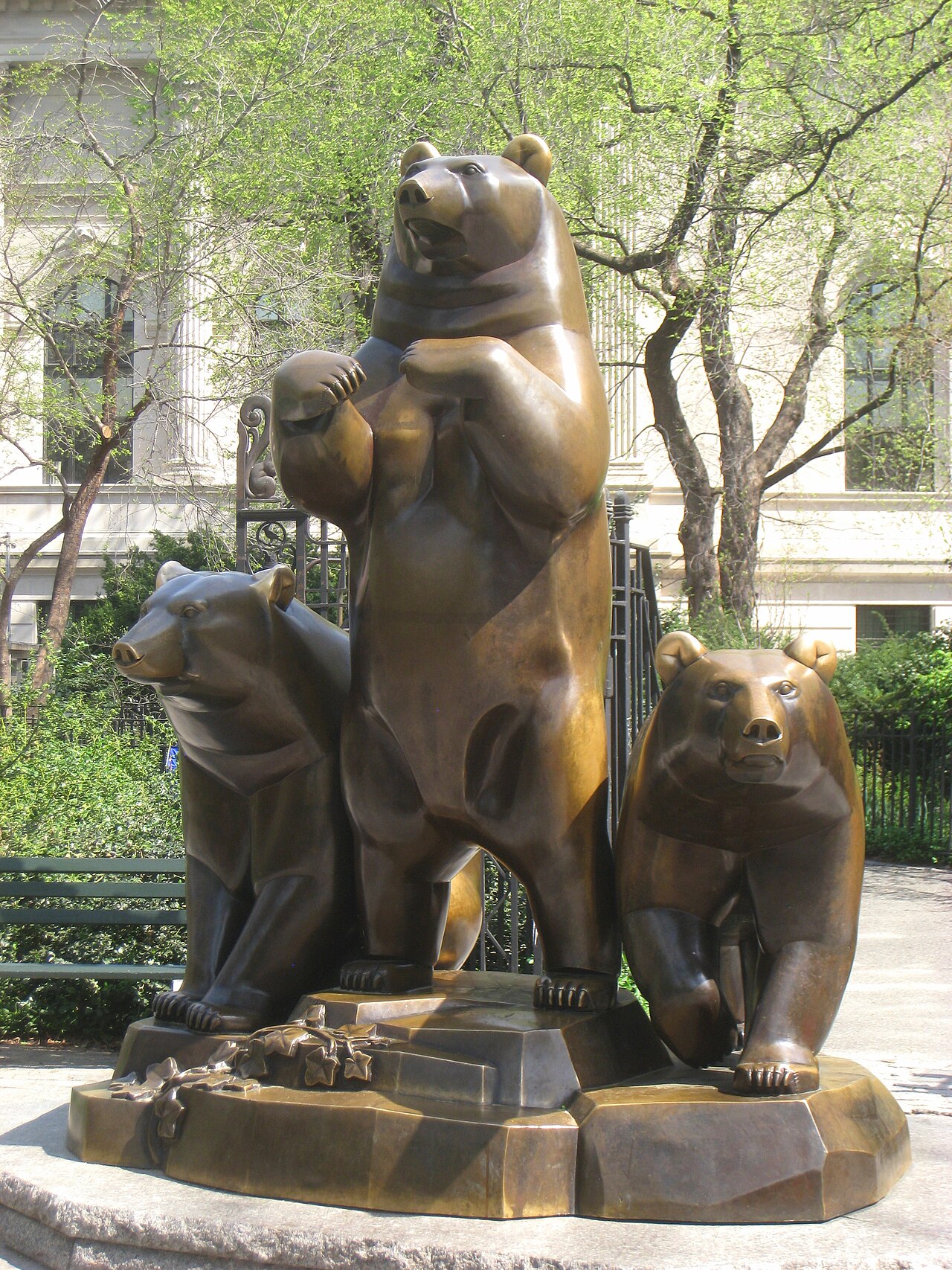 Group of Bears by Paul Manship
