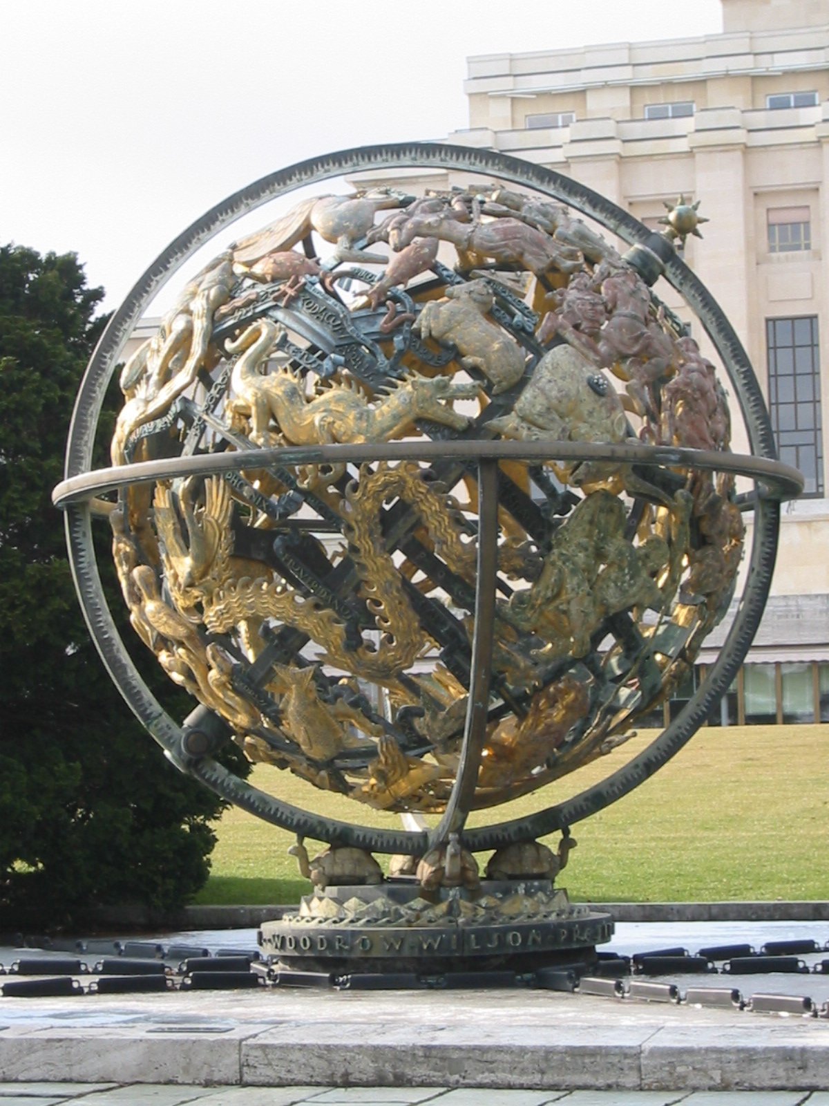 The Celestial Sphere Woodrow Wilson Memorial by Paul Manship