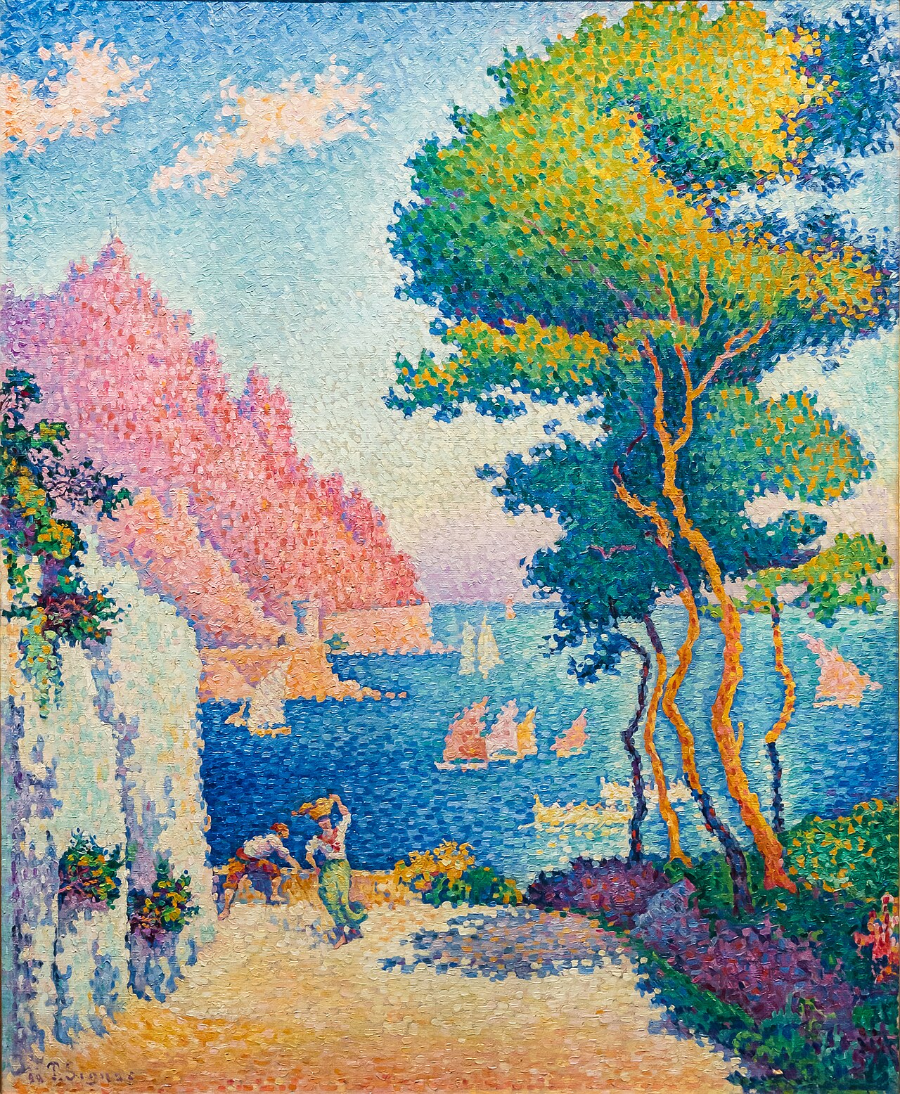Capo di Noli, near Genoa by Paul Signac