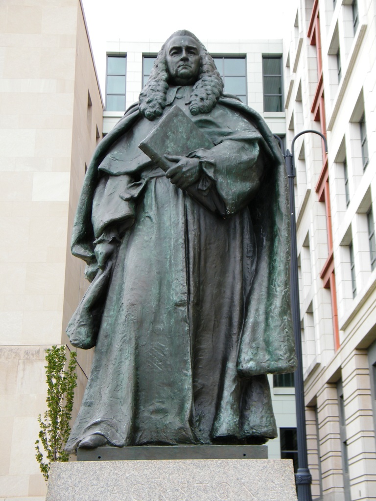 Sir William Blackstone by Paul Wayland Bartlett