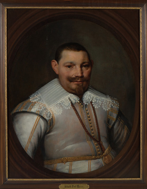 Portrait of Pieter Pietersz. Hein (1578-1629) by Paulus Moreelse
