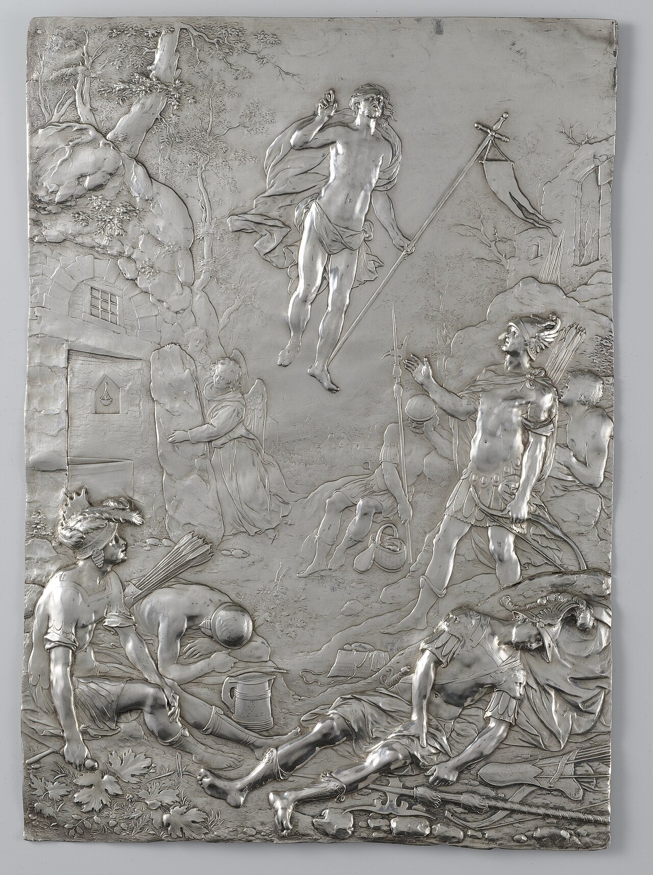 The Resurrection by Paulus van Vianen