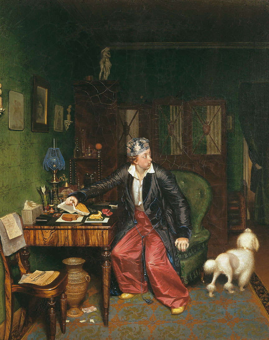 Breakfast of an aristocrat by Pavel Fedotov