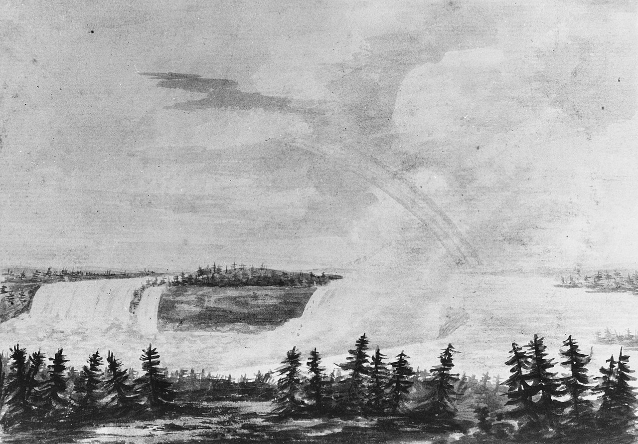 The Falls of Niagara (Copy after an Engraving in The Port Folio Magazine, March 1810) by Pavel Svinyin