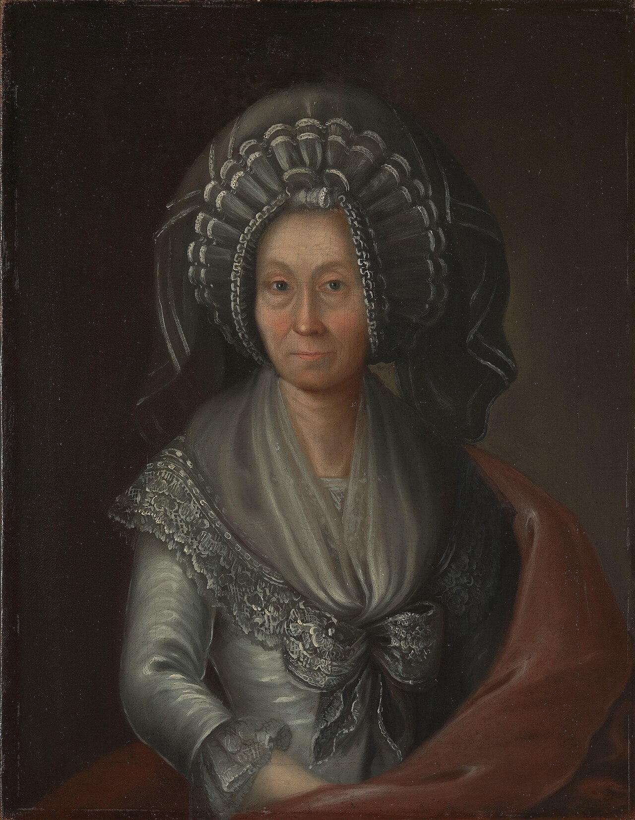 Portrait of Ingeborg Turine Wang, b. Rogstad by Peder Aadnes