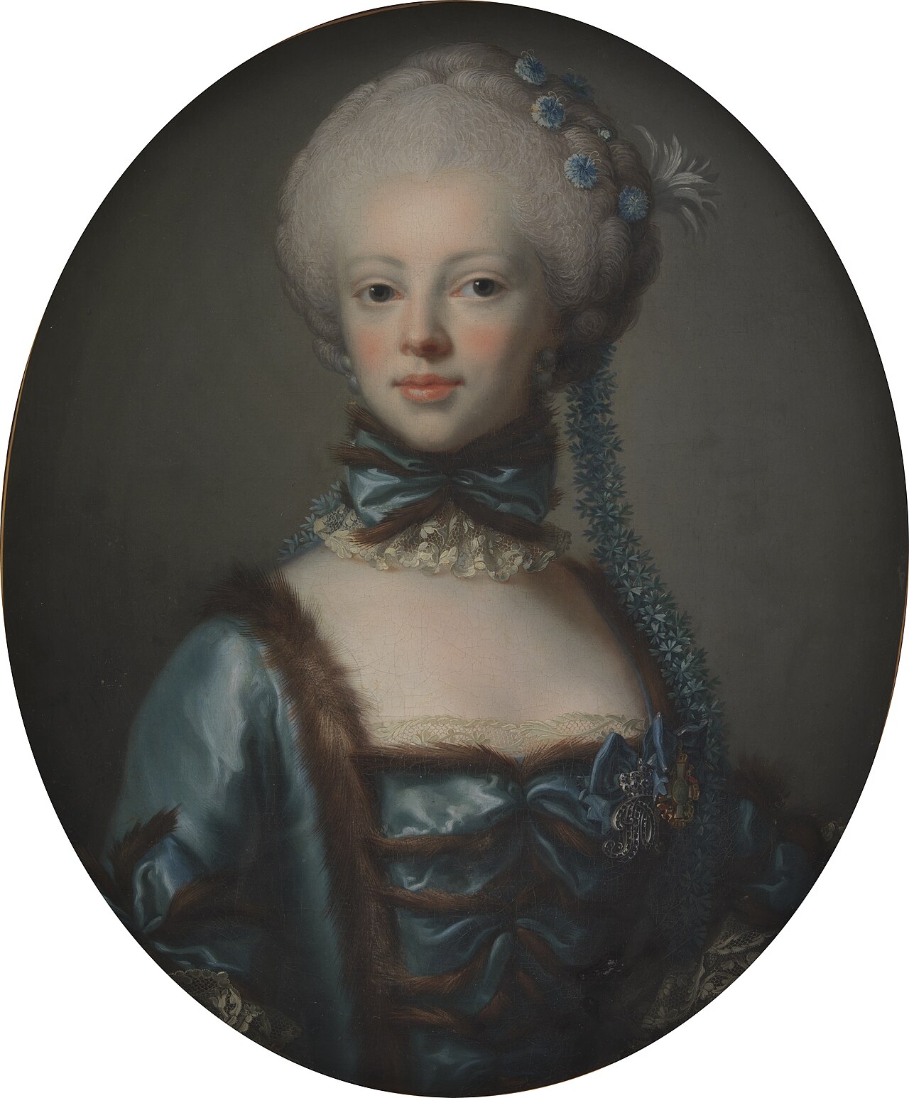 Portrait of Countess Eleonora Agnes Scheel, neé Raben by Peder Als
