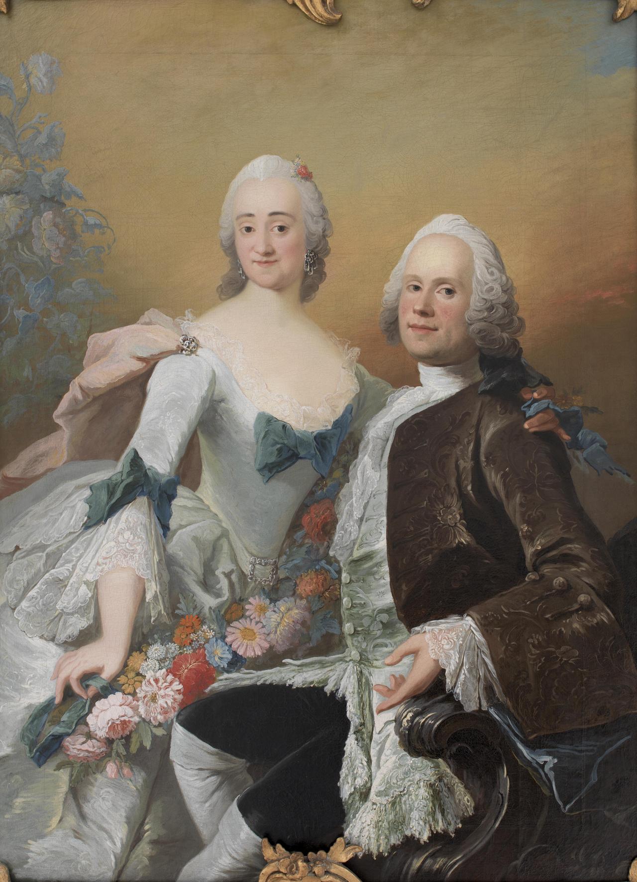 The Court Jeweller Christopher Fabritius and his Wife Gundel, née Berntz by Peder Als