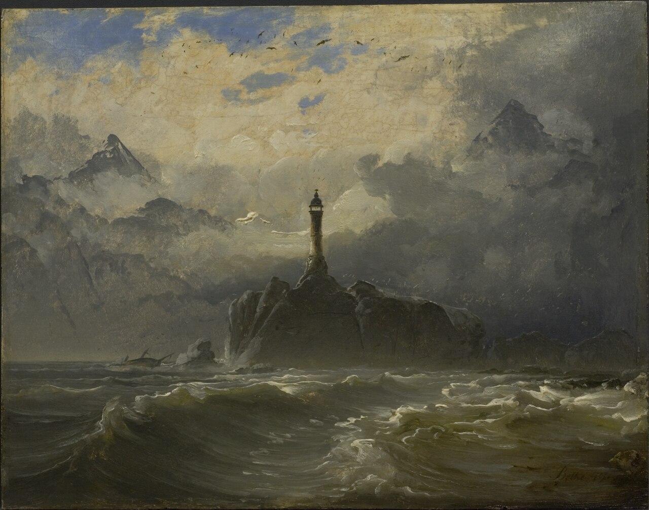 Seascape by Peder Balke
