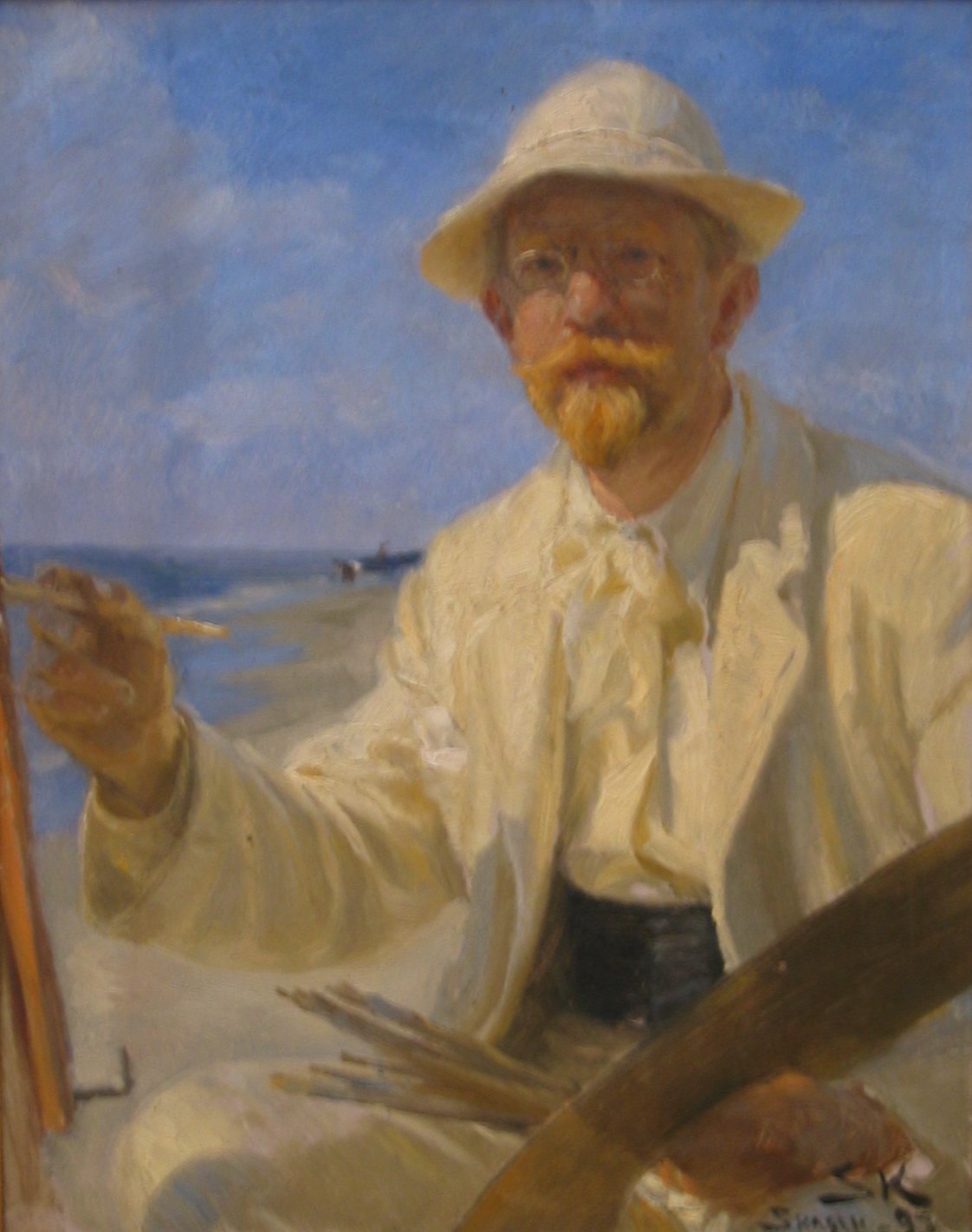 Portrait of Peder Severin Krøyer