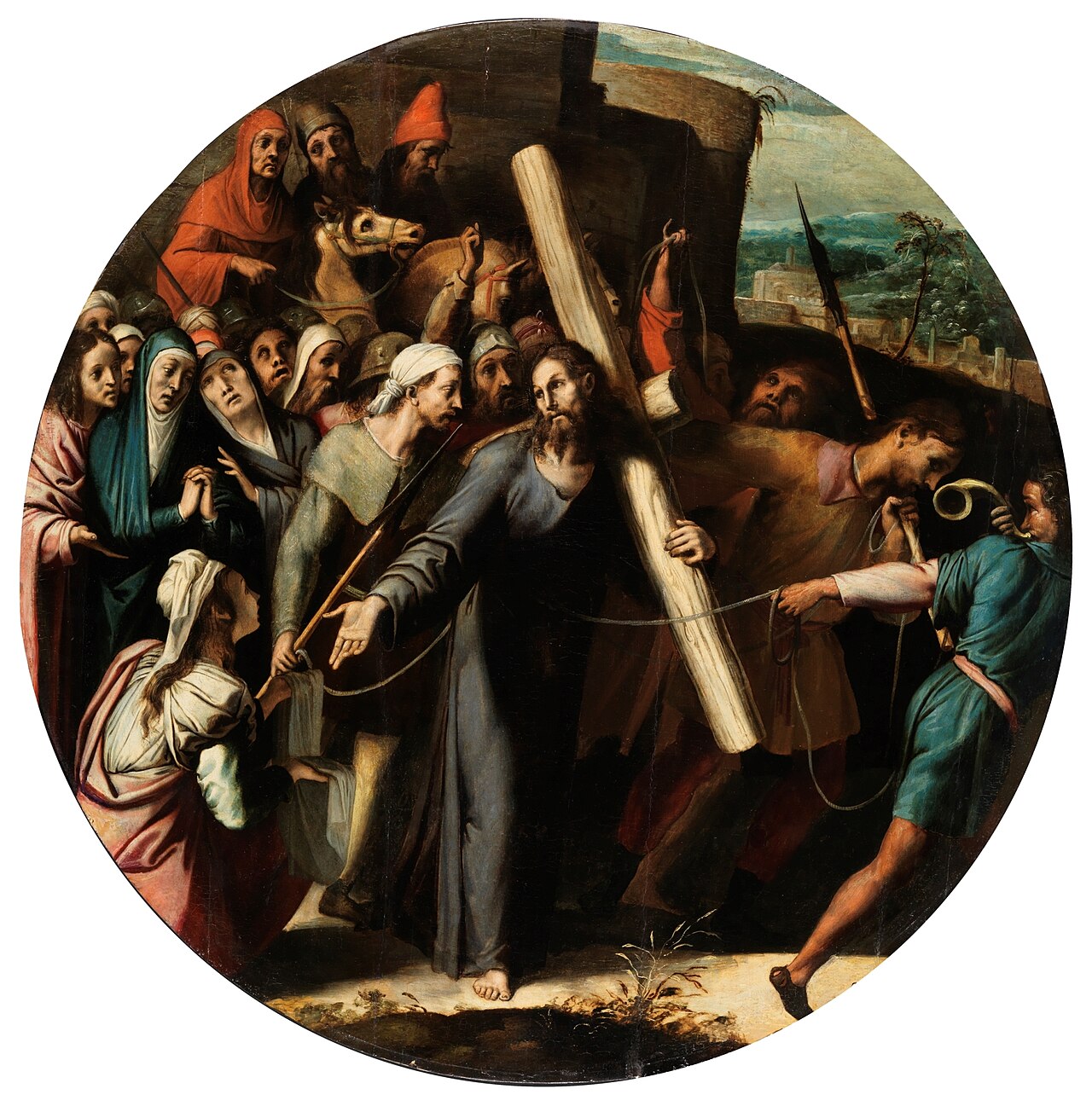 Christ on the Way to Calvary by Pedro de Campaña