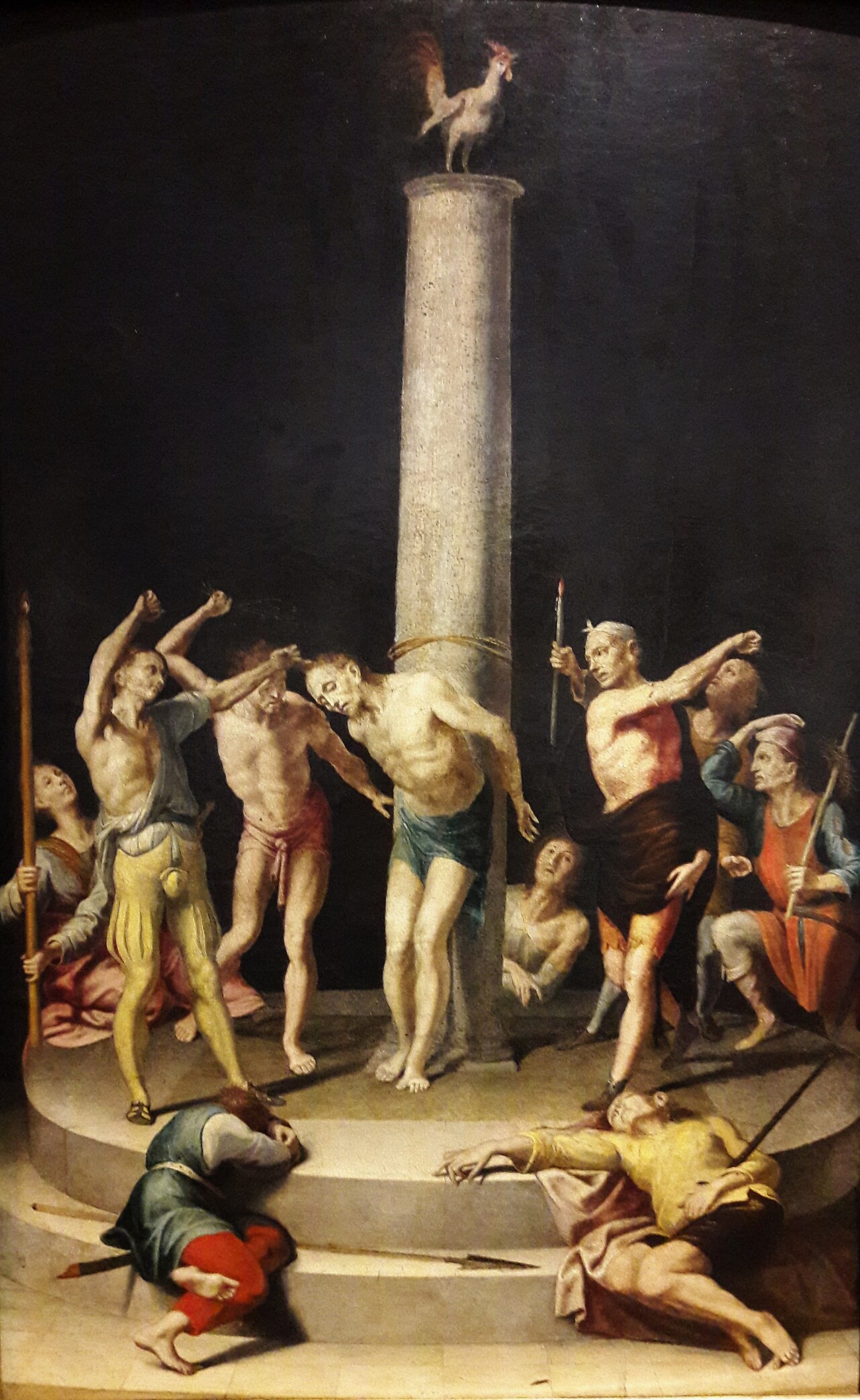 Flagellation of Christ by Pedro de Campaña