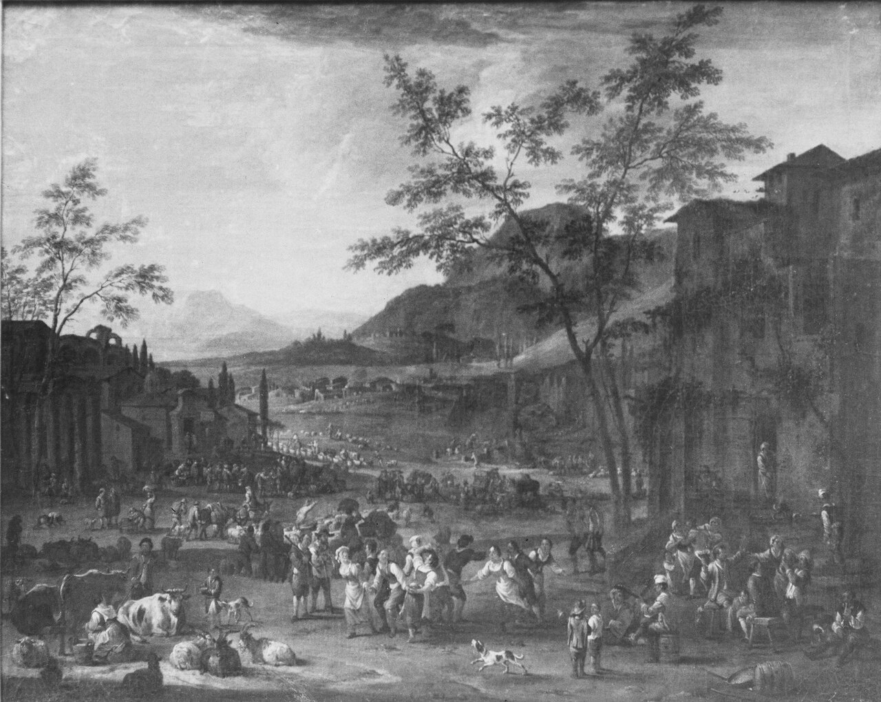 Italian Market by Peeter van Bredael