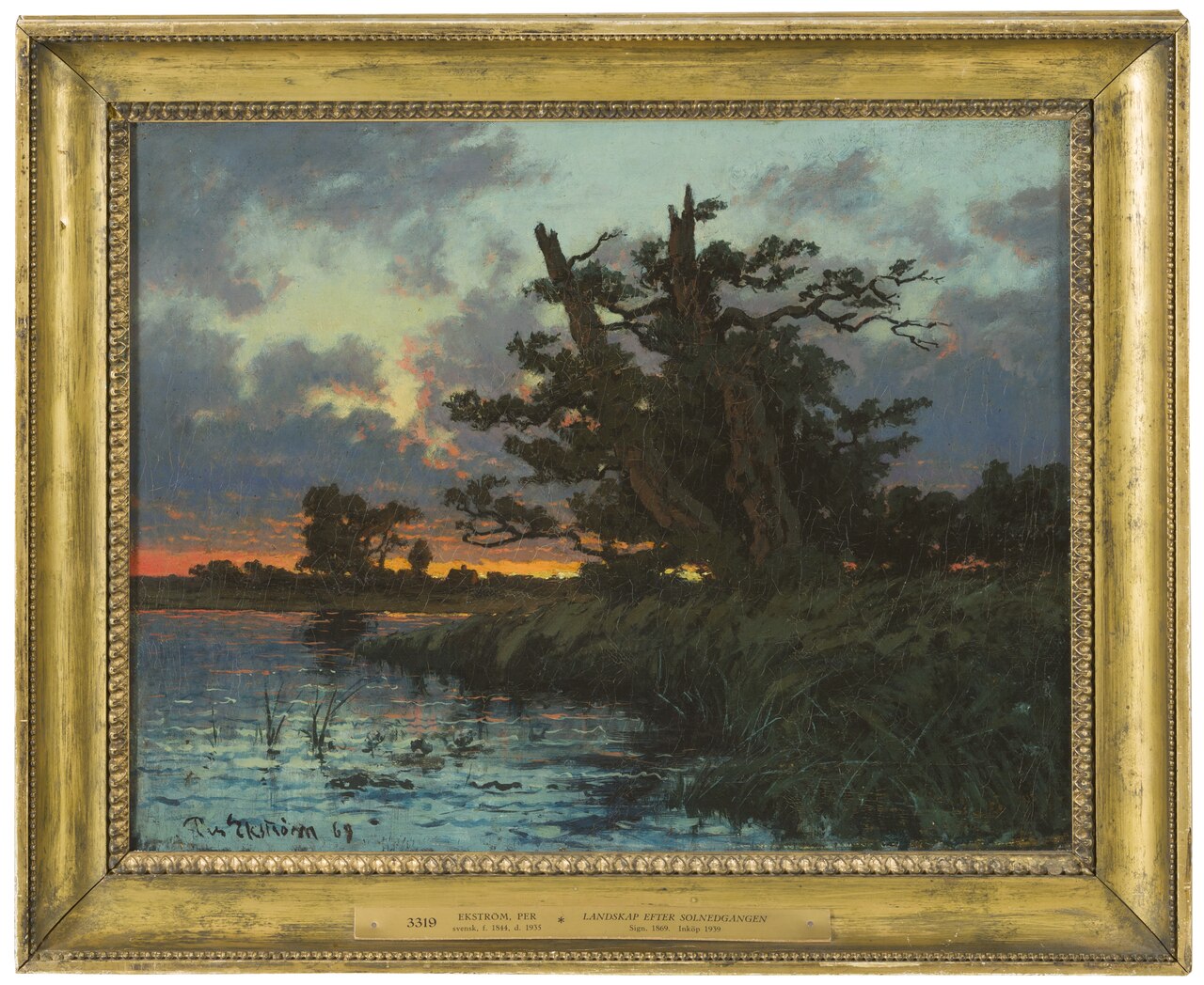 Landscape after Sunset by Per Ekström