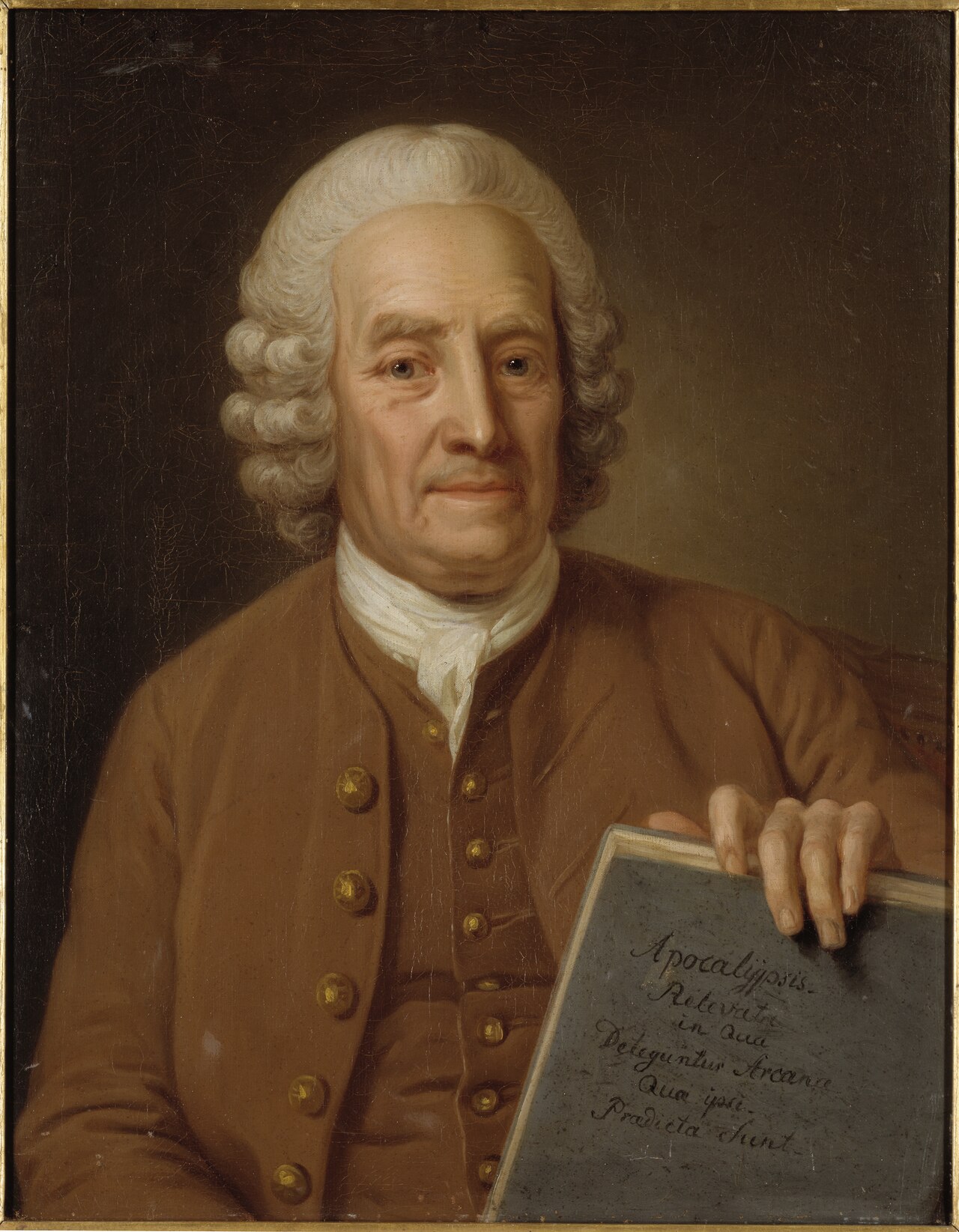 Emanuel Swedenborg, 1688-1772, ämbetsman by Per Krafft the Elder