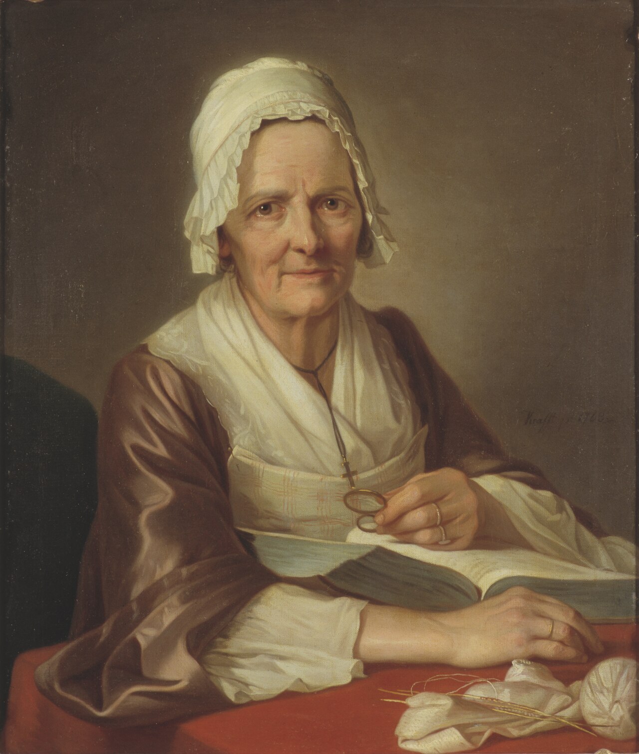 Old Woman by Per Krafft the Elder