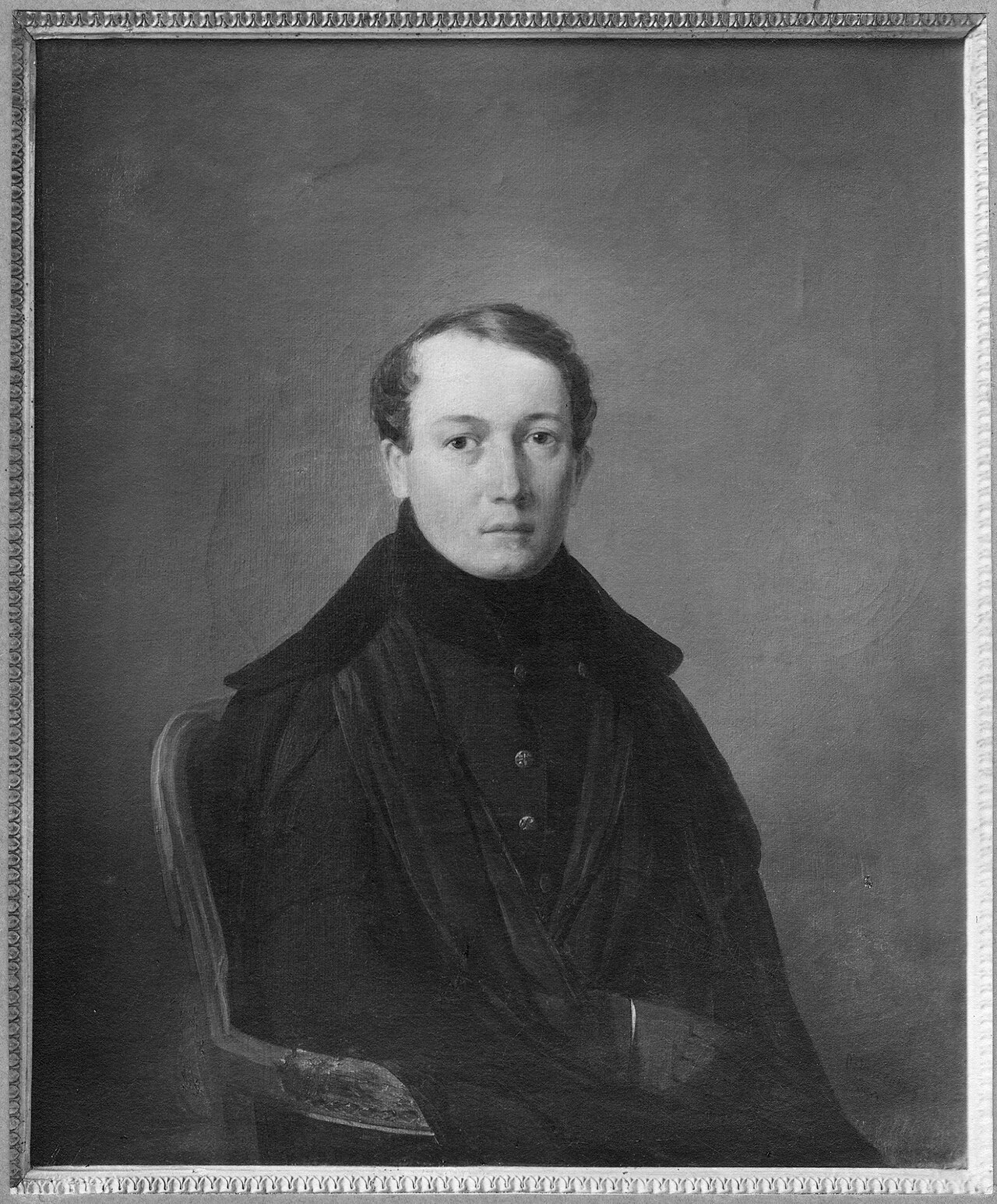 Carl August Adlersparre (1810-1862), count, writer, lieutenant, chamberlain, married to Charlotte Aurore Jeanette von Platen by Per Wickenberg