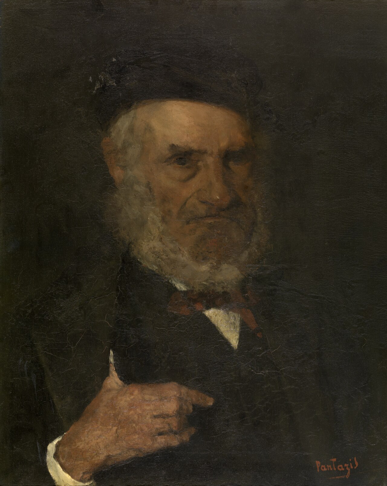 Man with Beret by Périclès Pantazis