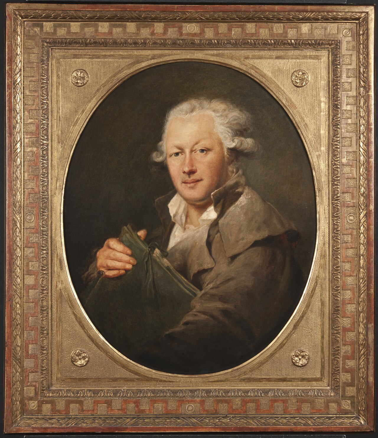 Selfportrait by Peter Adolf Hall