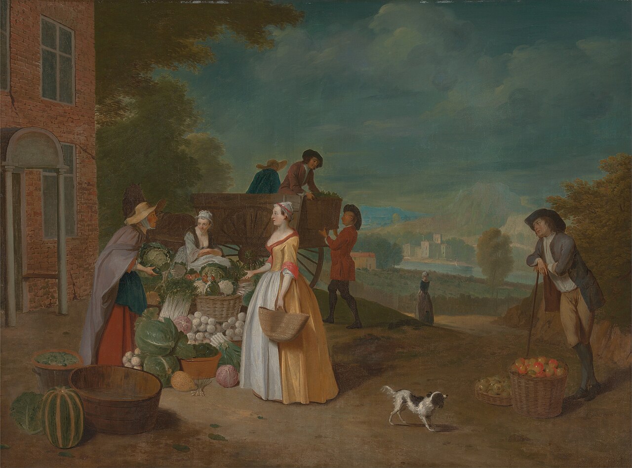 The Vegetable Seller by Peter Angellis